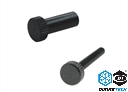Dadi Zigrinati Cavi DimasTech® M2,5 & Viti Zigrinate DimasTech® M2,5x25mm Alluminio Black